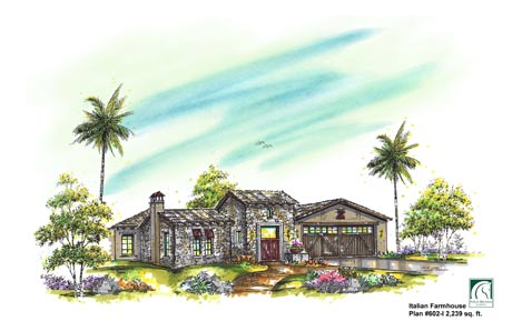 The Residence at Eagle Falls, Indio, CA Italian Farmhouse Plan 602-I (2,239 sq. ft.)